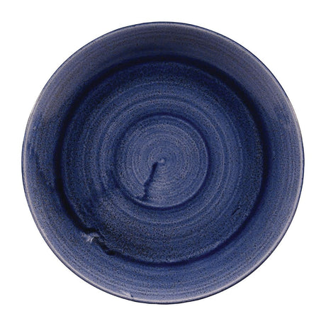 Churchill Stonecast Patina Coupe Plates Cobalt 260mm (Pack of 12) - FC168  Churchill