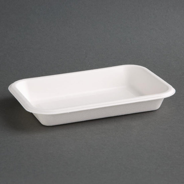 Fiesta Compostable Bagasse Food Trays 12oz (Pack of 50) - FC528  Fiesta