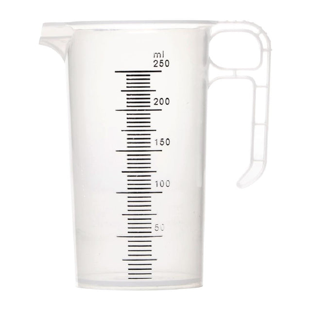 Pro-Measures Polypropylene Measuring Jug 250ml - FD324  Pro-Measures