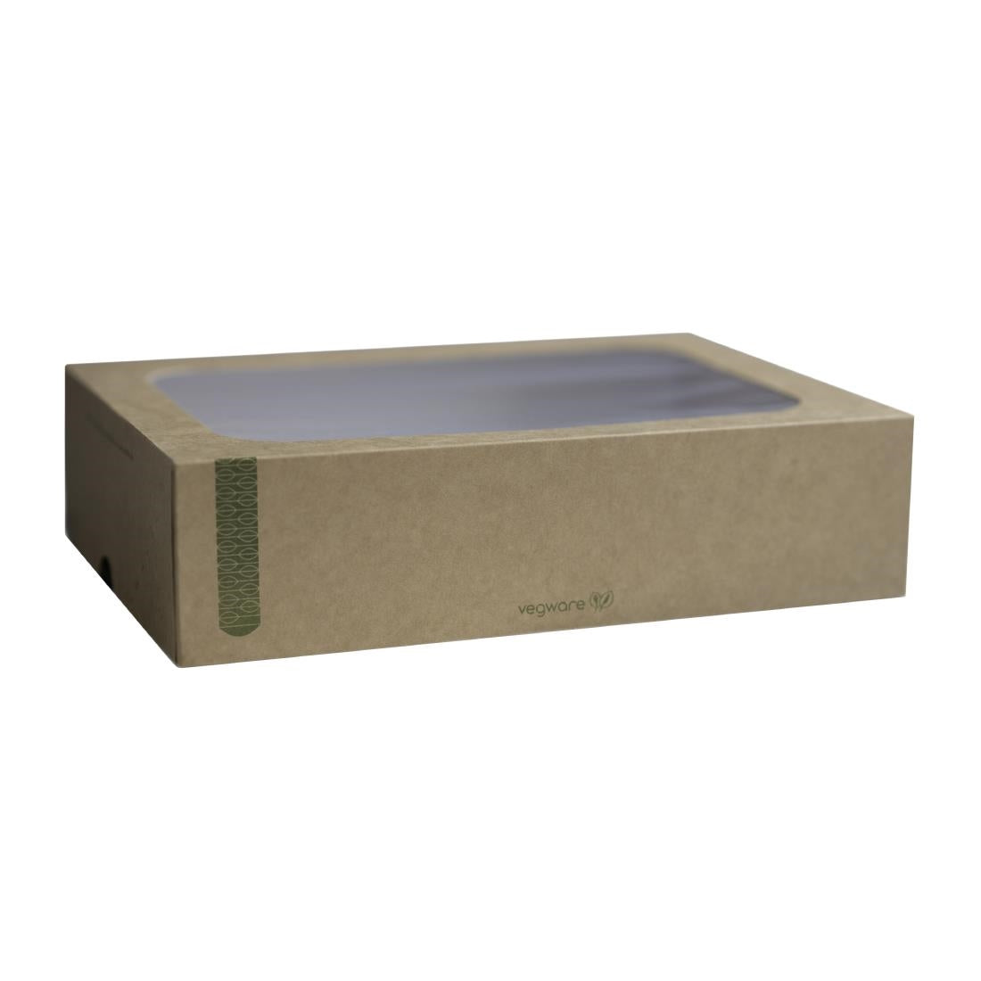 Vegware Compostable Sandwich Platters Box with Insert and Lid (Pack of ...