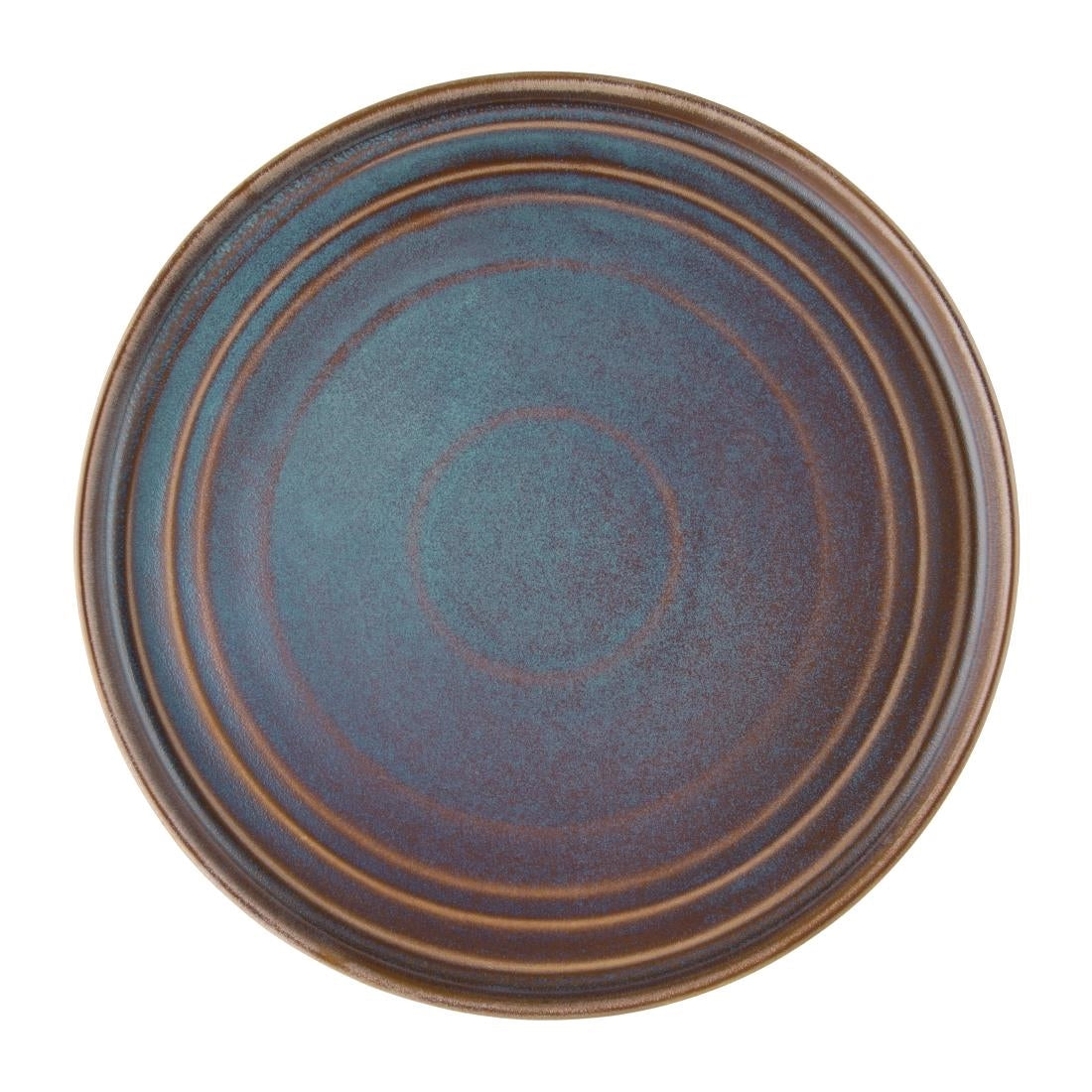 Olympia Cavolo Flat Round Plates Iridescent 270mm (Pack of 4) - FD916  Olympia