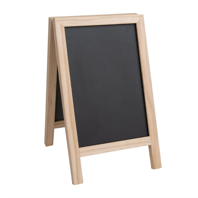 Olympia Mini Folding Menu Board 250(H) x 150(W)mm - FD957  Olympia