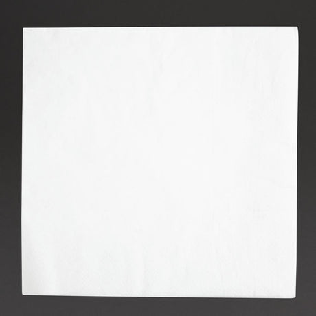 Fiesta Recyclable Dinner Napkin White 40x40cm 2ply 1/4 Fold (Pack of 2000) - FE235  Fiesta