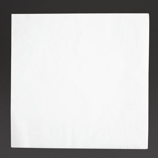 Fiesta Recyclable Dinner Napkin White 40x40cm 2ply 1/4 Fold (Pack of 2000) - FE235  Fiesta