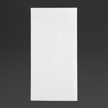 Fiesta Recyclable Dinner Napkin White 40x40cm 2ply 1/8 Fold (Pack of 2000) - FE243  Fiesta