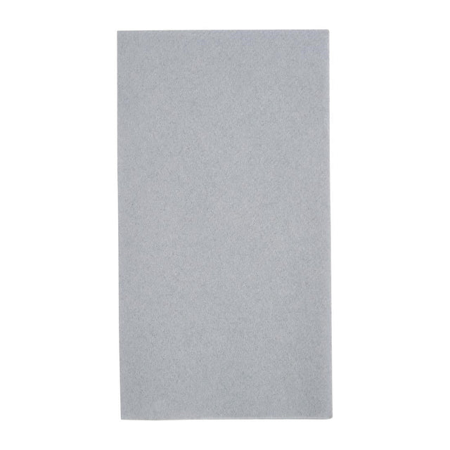 Fiesta Recyclable Premium Tablin Dinner Napkin Grey 40x40cm Airlaid 1/8 Fold (Pack of 500) - FE274  Fiesta