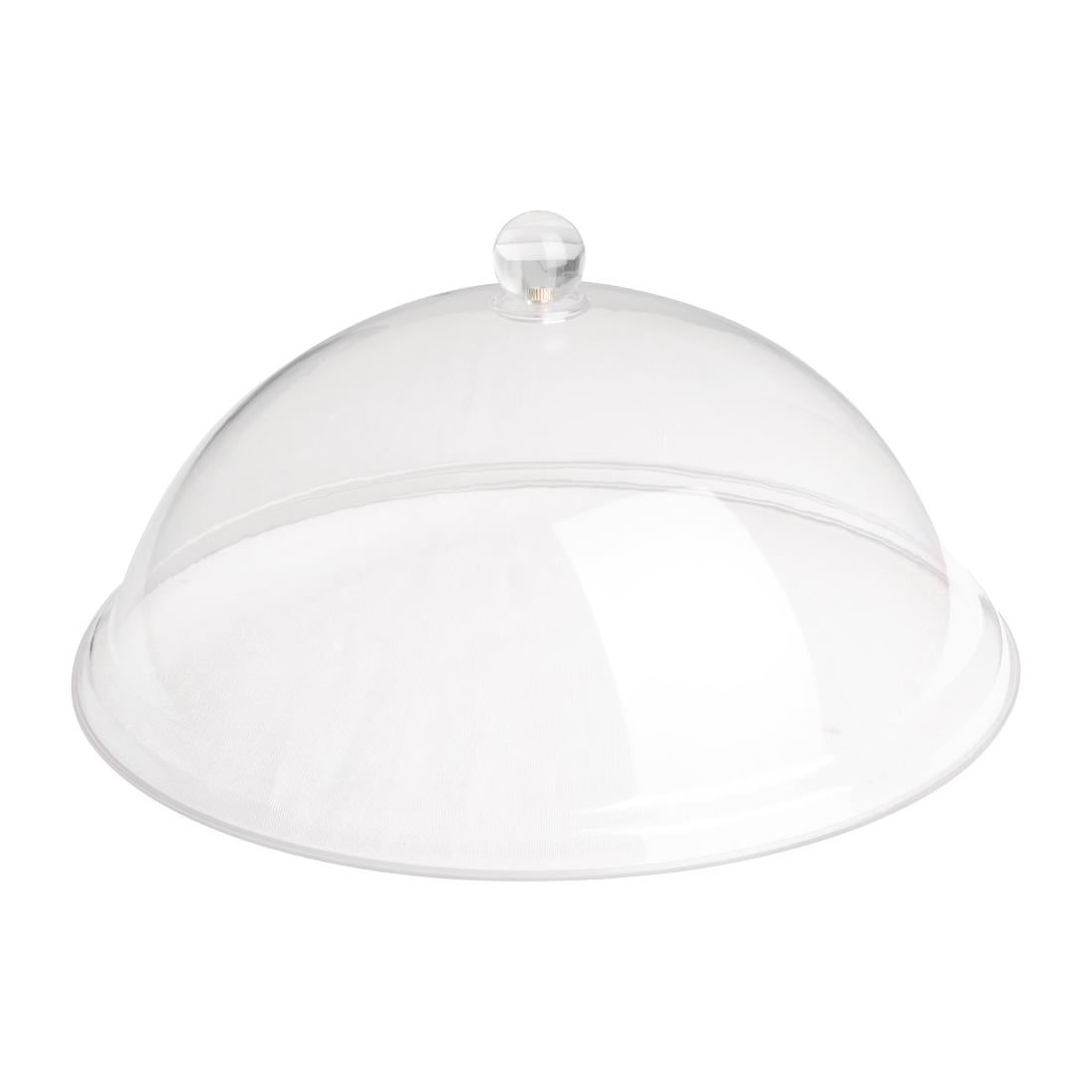 Olympia Kristallon PC Domed Cover Clear 315(Ø) x 125(H)mm - FE470  Olympia