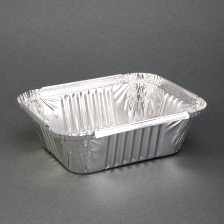 Fiesta Foil Containers Medium 450ml / 16oz (Pack of 500) - DA086 Takeaway Food Containers Fiesta