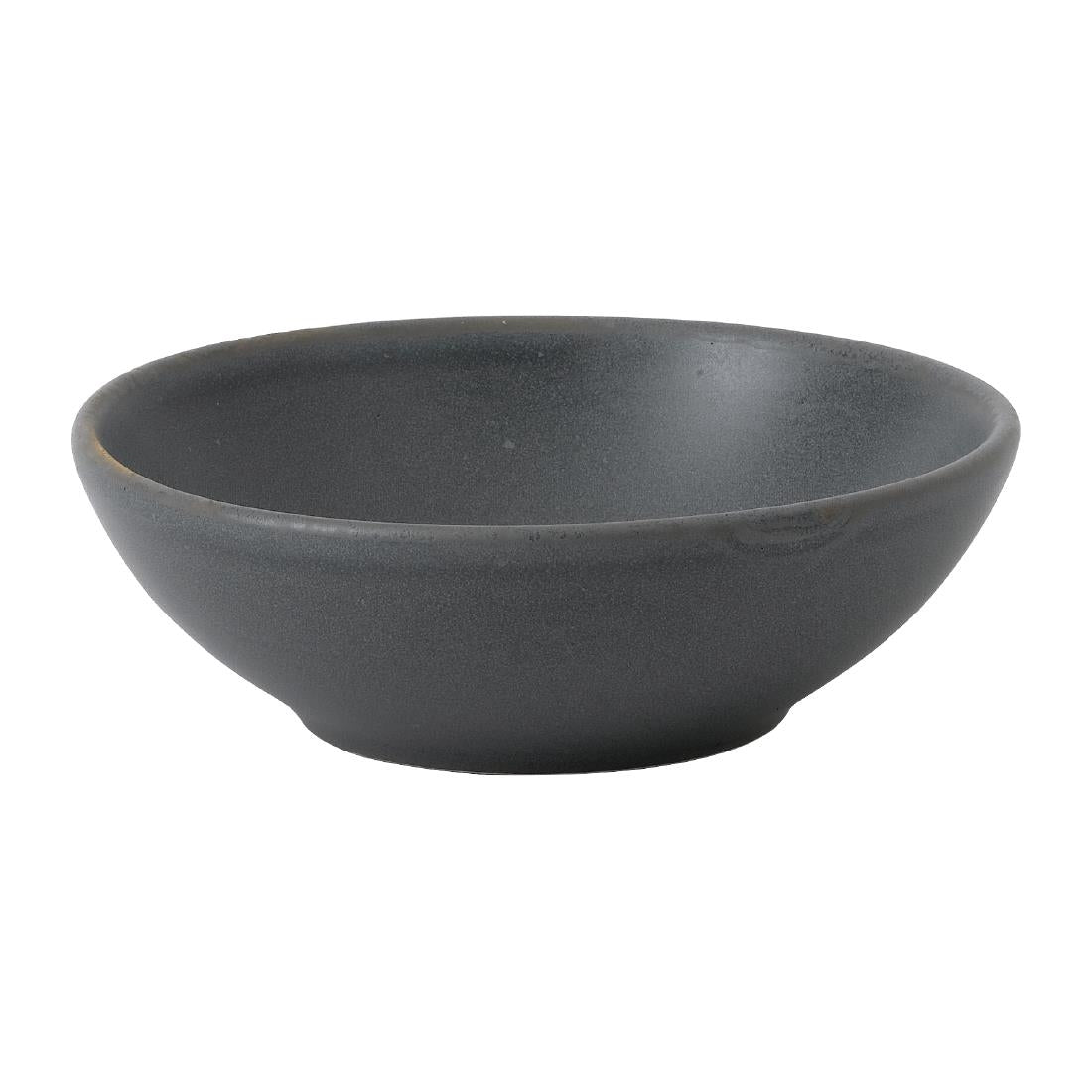 Churchill Super Vitrified Nourish Seattle Grey Shallow Bowl 7oz (Box 12) - FJ702  Churchill