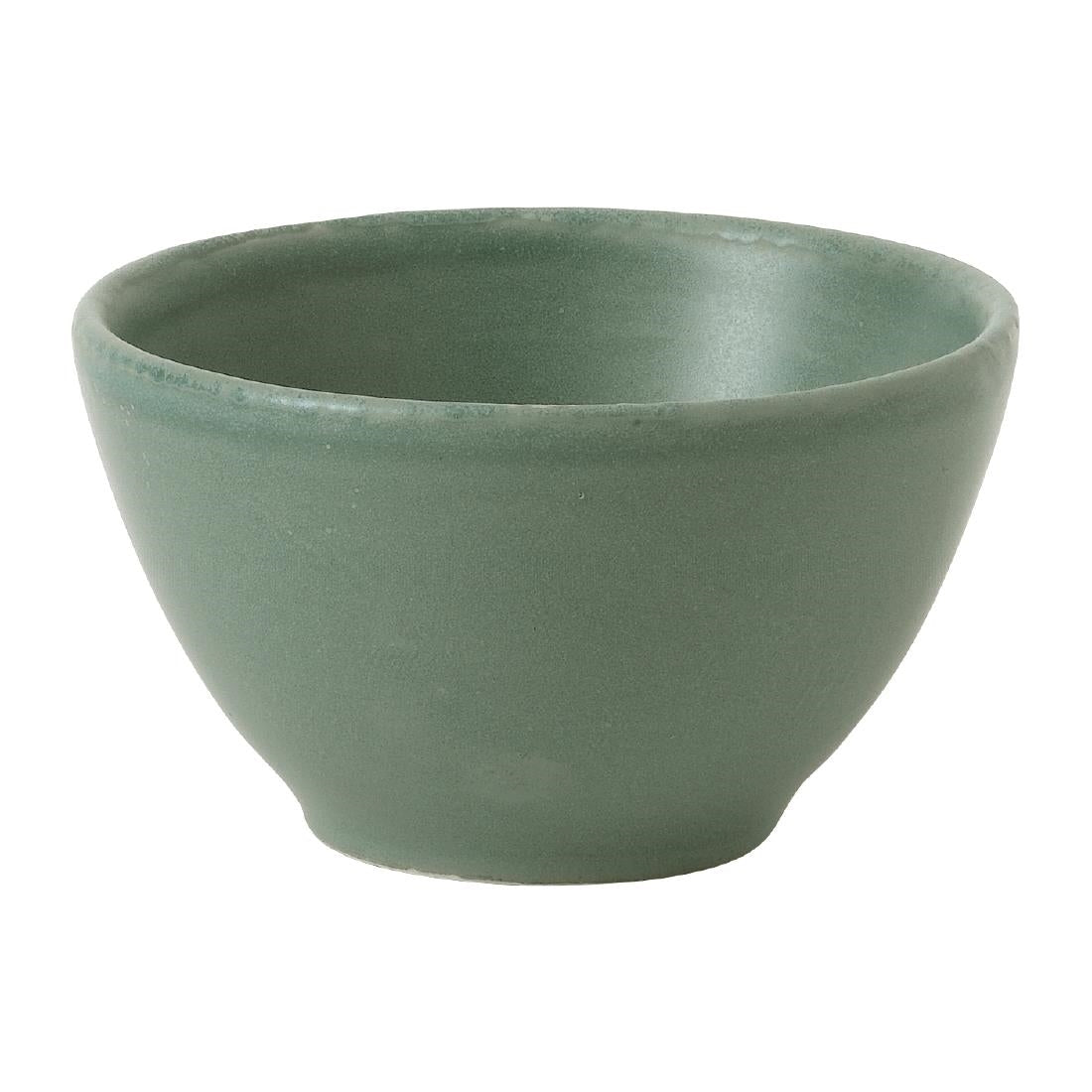 Churchill Super Vitrified Nourish Andorra Green Dip Pots 85mm (Pack of 12) - FJ715  Churchill