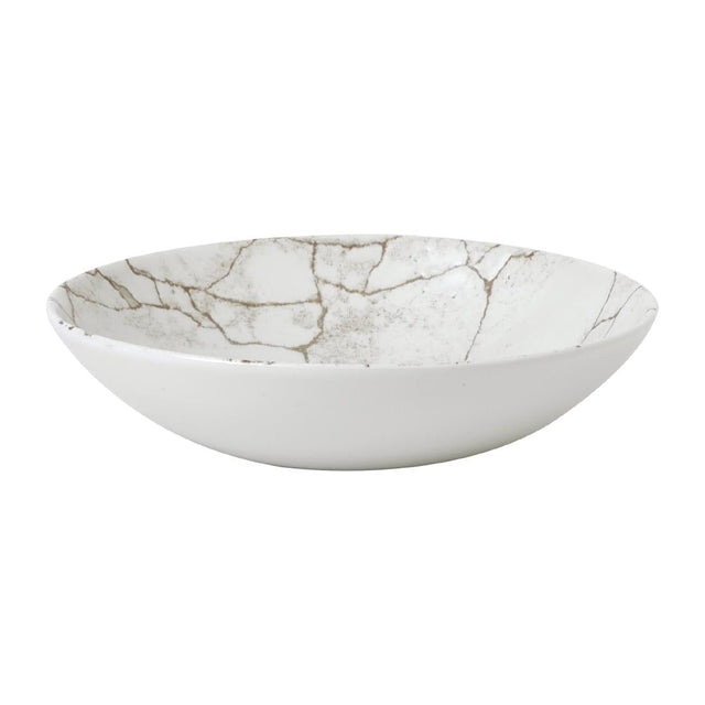 Studio Prints Kintsugi Agate Grey Coupe Bowls 182mm (Pack of 12) - FJ804  Churchill