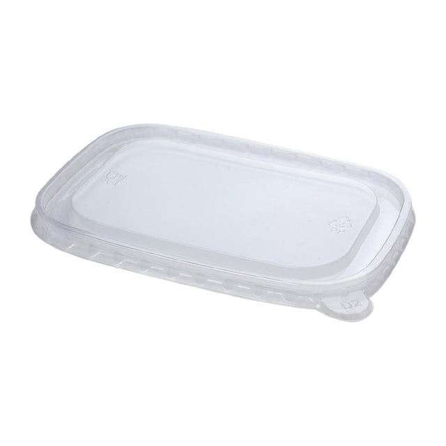 Colpac Stagione Microwavable Polypropylene Food Box Lids (Pack of 300) - FP455 Takeaway Food Containers Colpac