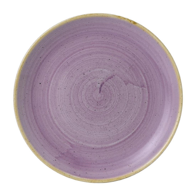 Churchill Stonecast Lavender Evolve Coupe Plate 220mm (Pack of 12) - FR022  Churchill