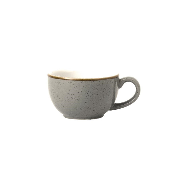 Churchill Stonecast Grey Cappuccino Cup 170ml (Pack of 12) - FR036  Churchill