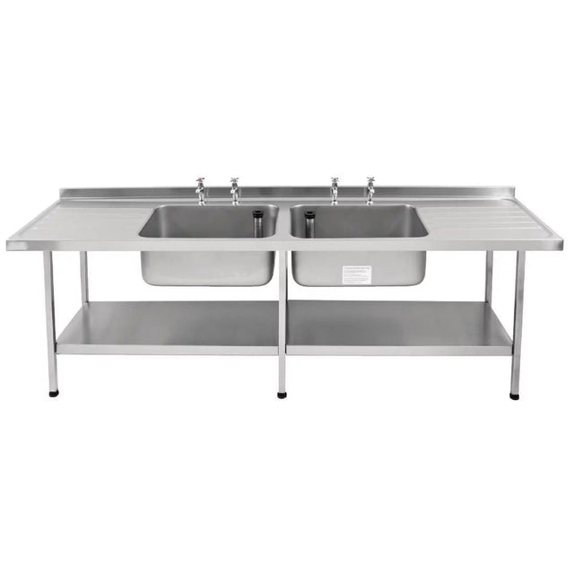 Franke Stainless Steel Double Bowl Sink Double Drainer - P376 Double Bowl Sinks Franke