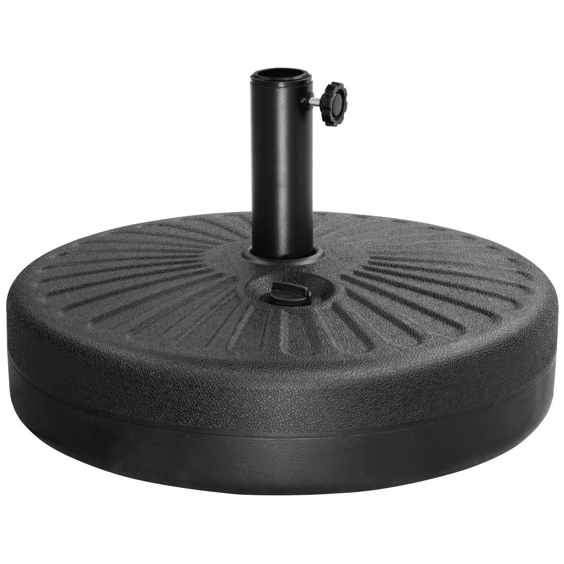 Bolero Parasol Base Black - 20Ltr - FS231  Bolero