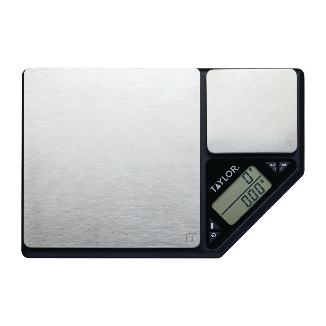 Taylor Pro Dual Platform Digital Kitchen Scale 5kg/500g - FS591  Taylor