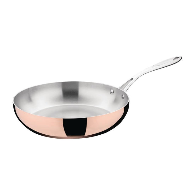 Vogue Copper Tri-Wall Frying Pan 28cm - FS669  Vogue