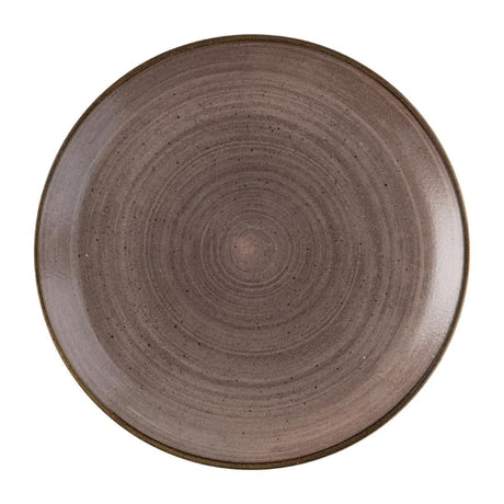 Churchill Stonecast Raw Evolve Coupe Plates Brown 286mm (Pack of 12) - FS846  Churchill