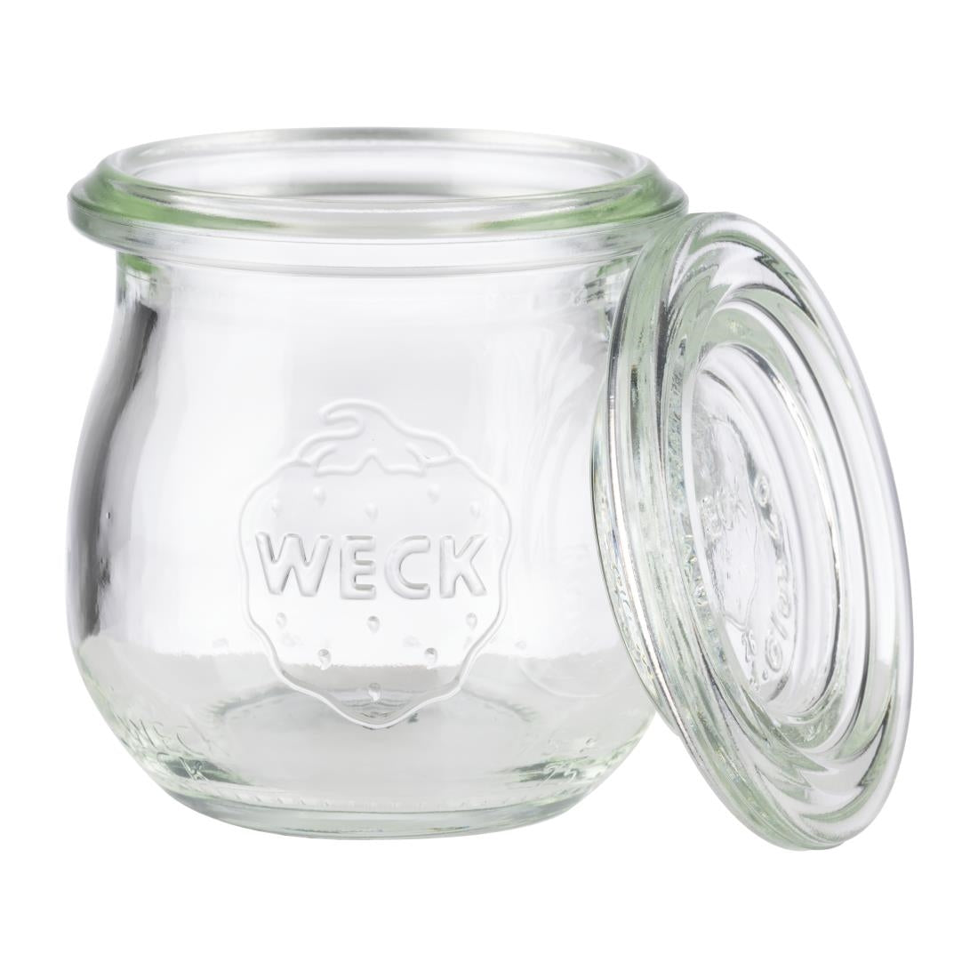 APS Weck Glasses With Lid 75ml (Pack of 12) - FT197  APS