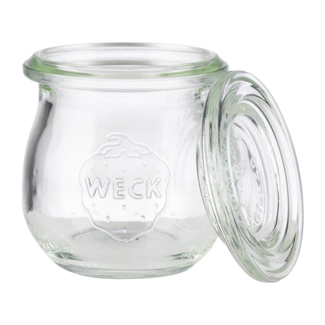 APS Weck Glasses With Lid 75ml (Pack of 12) - FT197  APS