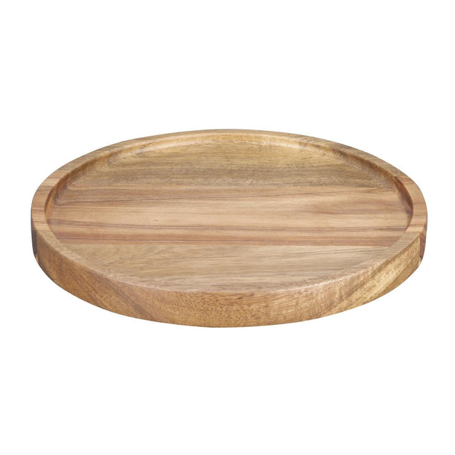 Olympia Acacia Round Plate 200mm - FT611  Olympia