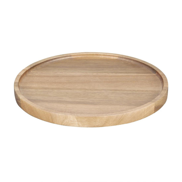 Olympia Acacia Round Plates 250mm - FT612  Olympia