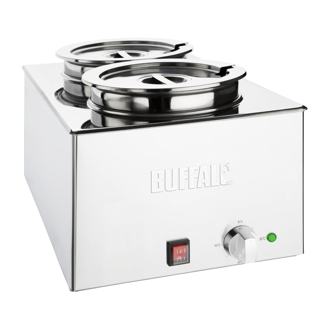 Buffalo Bain Marie with Round Pots - FT695  Buffalo