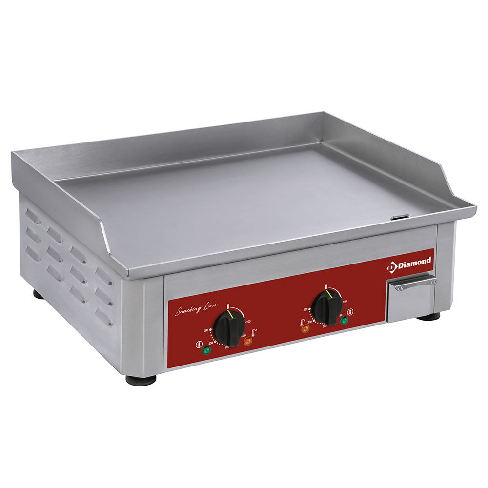 Diamond Electric griddle plate, double, stainless steel surface - FTE-60/XC