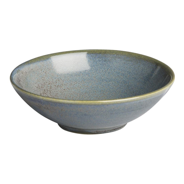 Olympia Ember Blue Coupe Bowls 152mm (Pack of 6) - FU173  Olympia