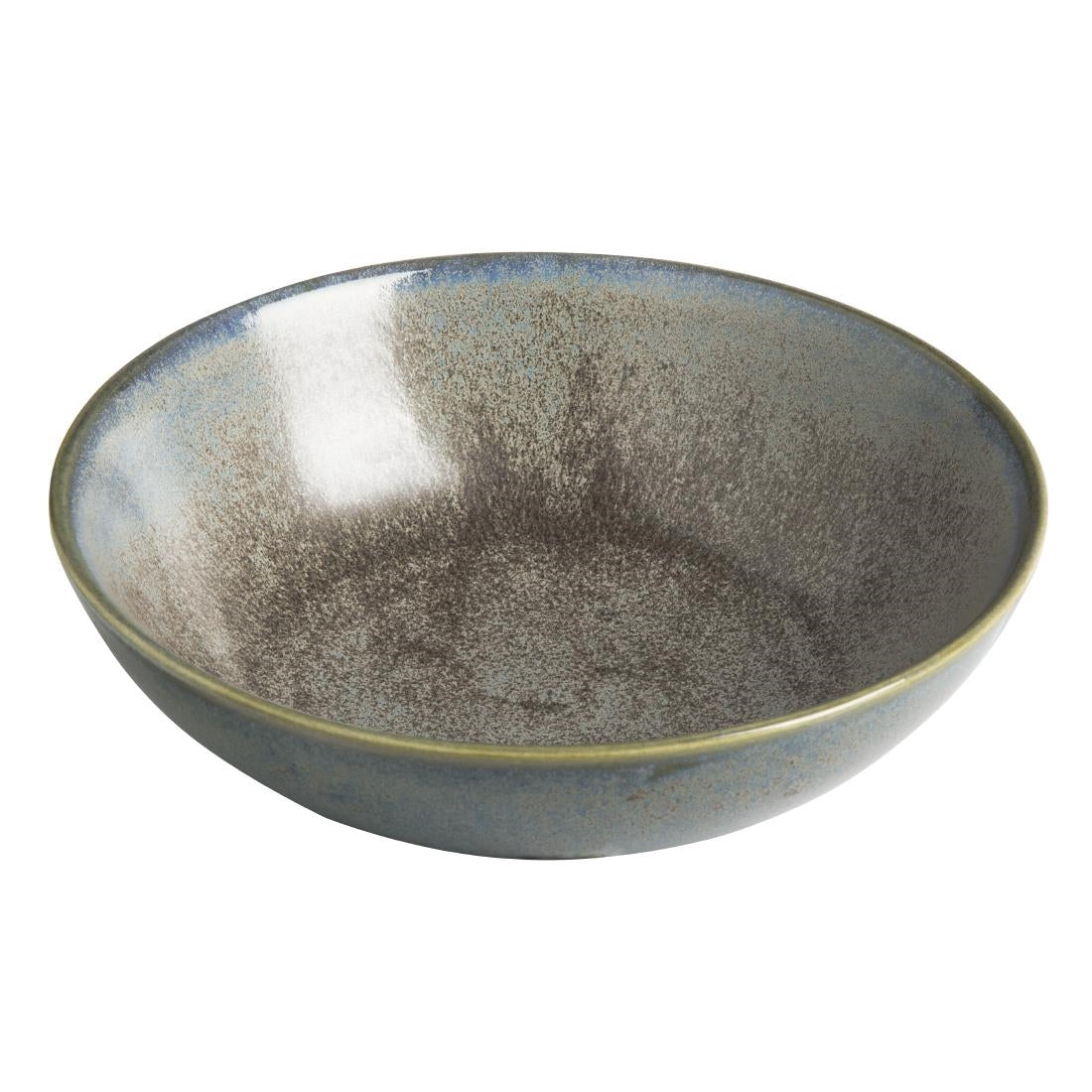 Olympia Ember Blue Coupe Bowls 200mm (Pack of 4) - FU175  Olympia