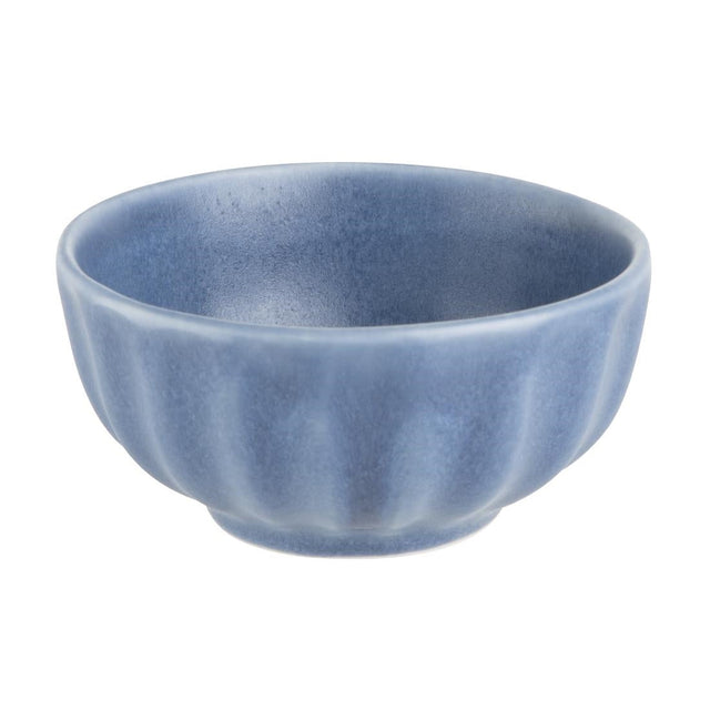 Olympia Corallite Deep Bowls Blue 105mm (Pack of 12) - FU204  Olympia