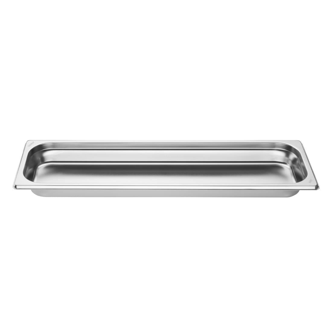 Vogue Stainless Steel Gastronorm 2/4 Tray 40mm - FU261  Vogue