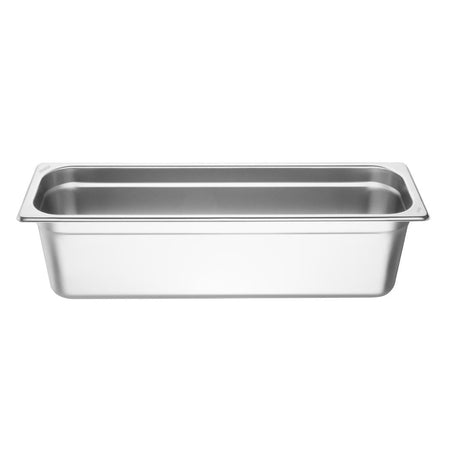 Vogue Stainless Steel Gastronorm 2/4 Tray 150mm - FU264  Vogue