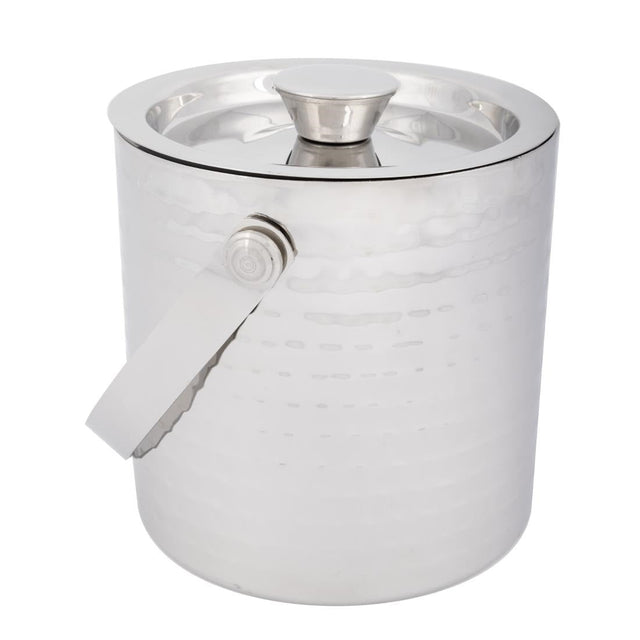 Olympia Hammered Double Wall Ice Bucket 1550ml - FU285  Olympia