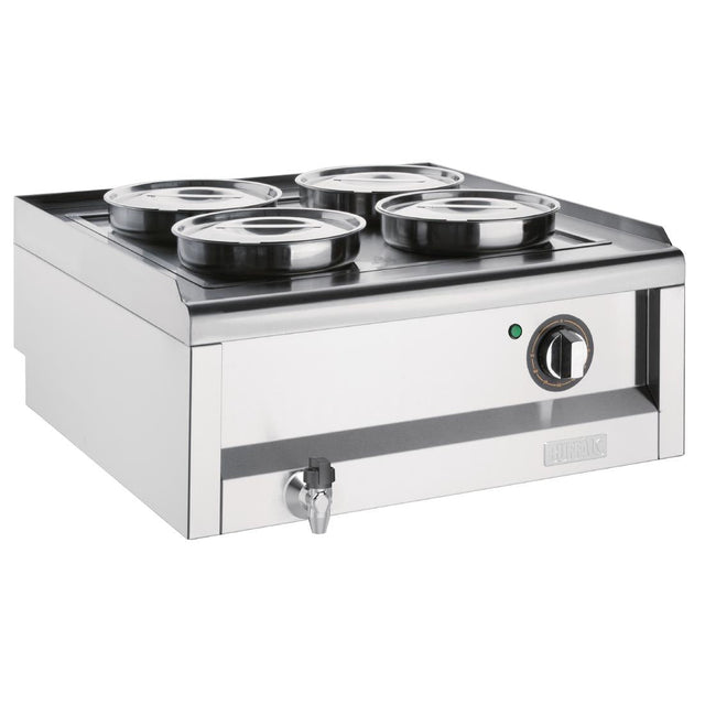 Buffalo 600 Series 4 Pot Bain Marie - FU291  Buffalo