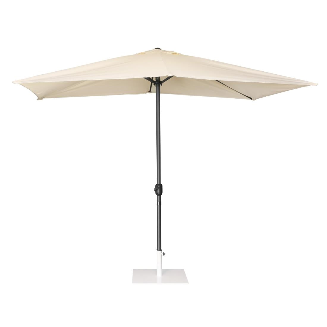 Bolero Seville Square Parasol 2x3m Cream - FU505  Bolero