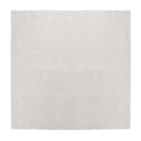 Olympia Linen Table Napkin Sand 400x400mm (Pack of 12) - FW699  Olympia