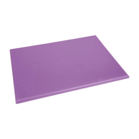 Hygiplas High Density Purple Chopping Board Large 600x450x25mm - FX104  Hygiplas