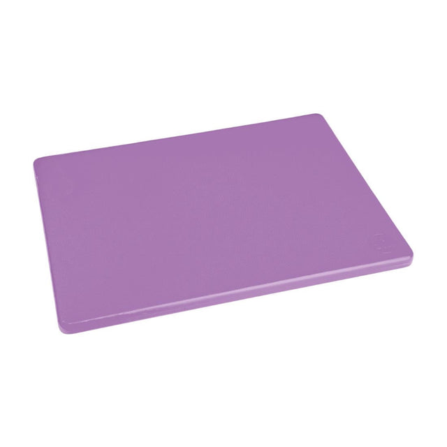 Hygiplas Low Density Purple Chopping Board Small 305x229x12mm - FX106  Hygiplas