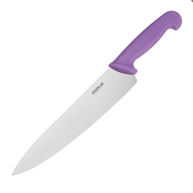 Hygiplas Cooks Knife Purple 25cm - FX112  Hygiplas