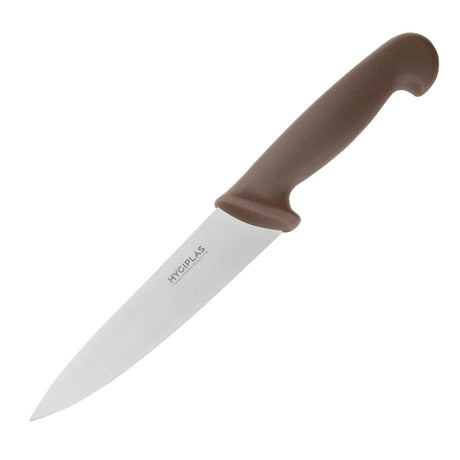 Hygiplas Cooks Knife Brown 16cm - FX115  Hygiplas