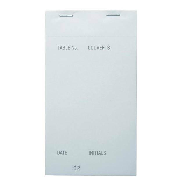 Carbonless Waiter Pad Duplicate Large (Pack of 50) - G523  Olympia