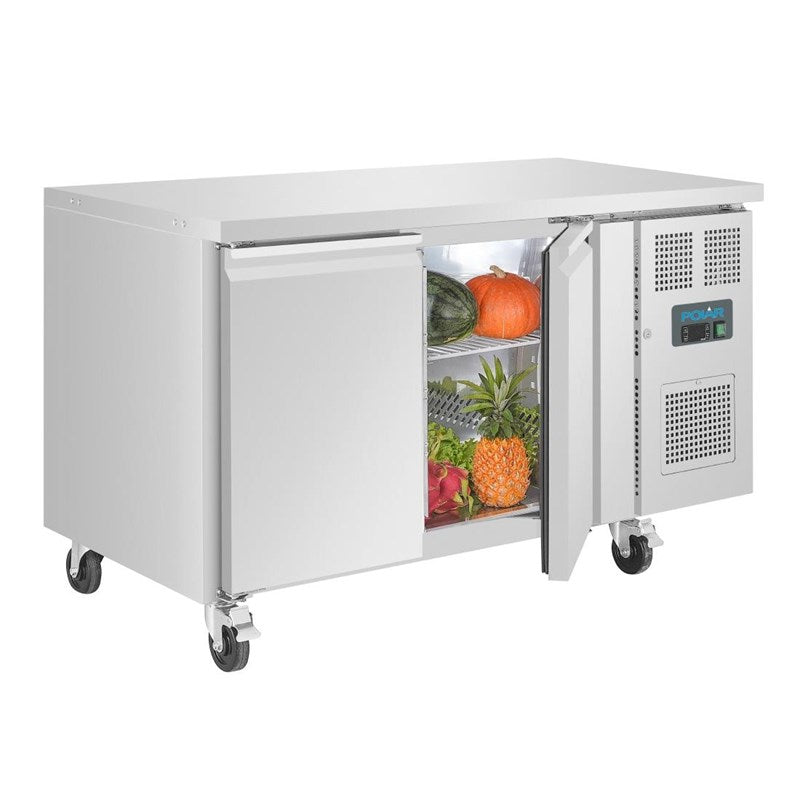 Polar 2-Door Counter Freezer 282 Ltr - G599