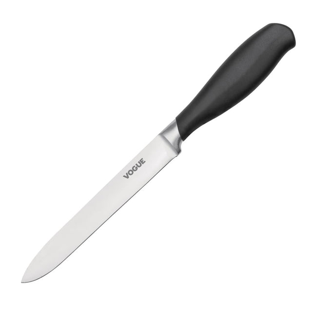 Vogue Soft Grip Utility Knife 13.8cm - GD755  Vogue