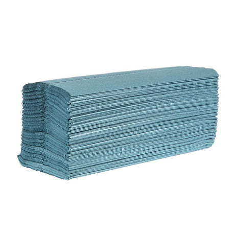 Jantex C Fold Paper Hand Towels Blue 1-ply 2640 sheets - GD832  Jantex