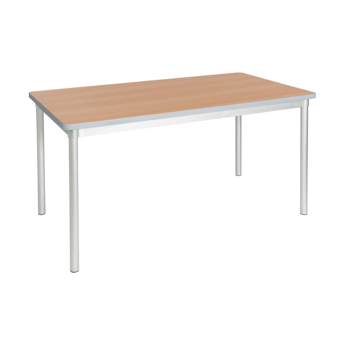 Gopak Enviro Indoor Beech Effect Rectangle Dining Table 1400mm - GE966  Gopak