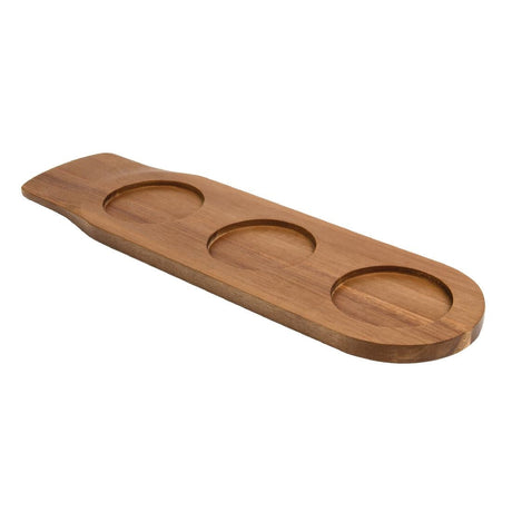 Olympia Acacia Wood Ramekin Board 480mm - GF208  Olympia