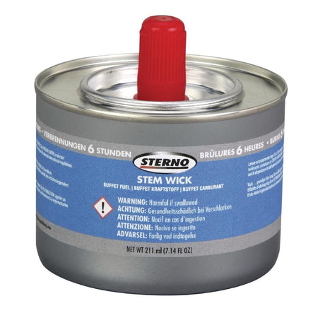 Sterno Stem Wick Liquid Chafing Fuel With Wick 6 Hour (Pack of 36) - S899  Sterno