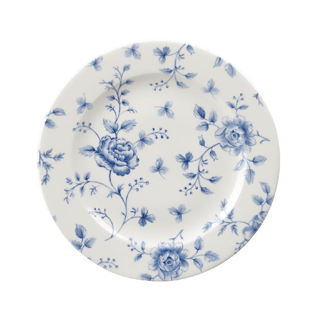Churchill Vintage Prints Tea Plates Prague Rose Print 210mm (Pack of 6) - GF611  Churchill